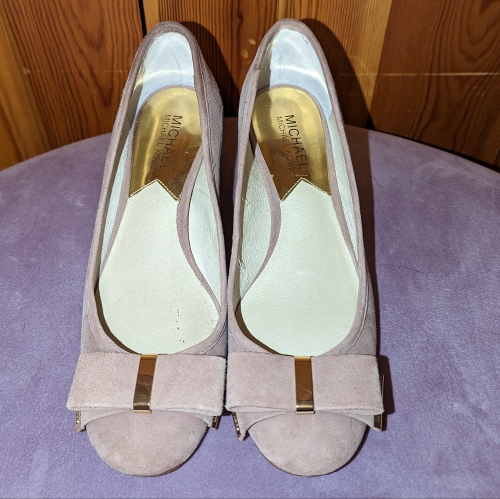Michael Kors Blush/Rose mid Heels